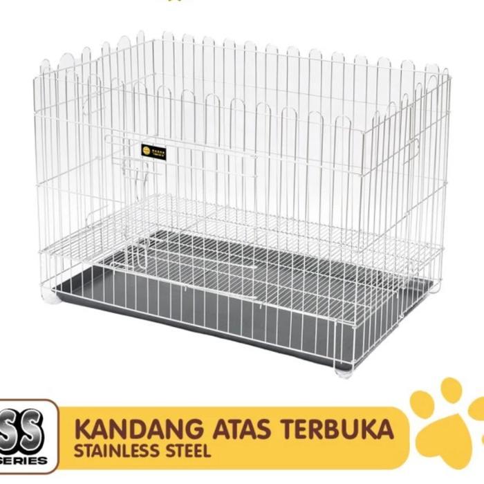 Kandang Octagon Terbuka Stainless Steel Anti Karat & Kokoh - Pet Cage Octagon stainless