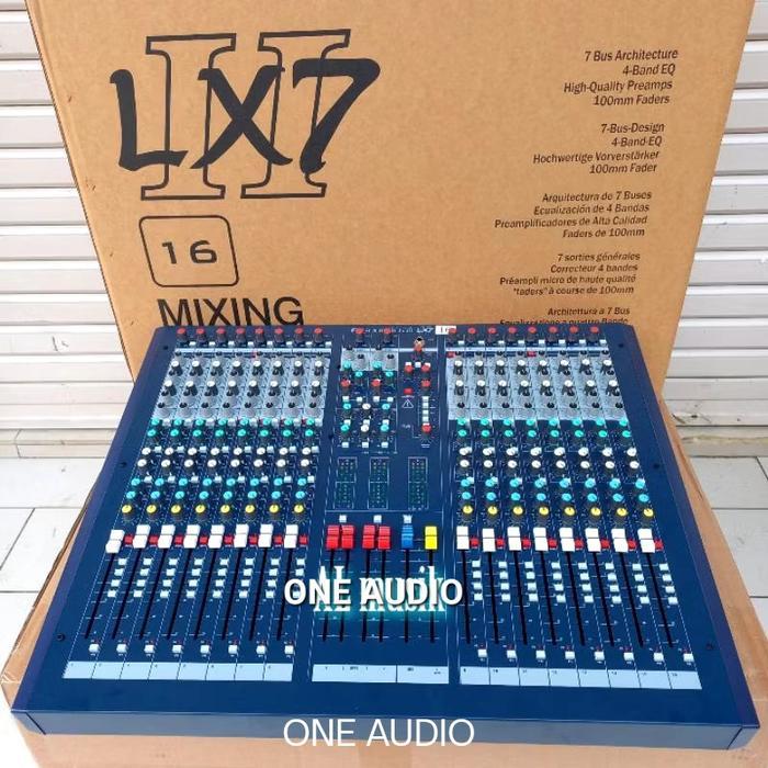 MIXER SOUNDCRAFT LX7 II 16 CHANNEL MIXER 16 CHANNEL LX7ii/16 LX7ii 16