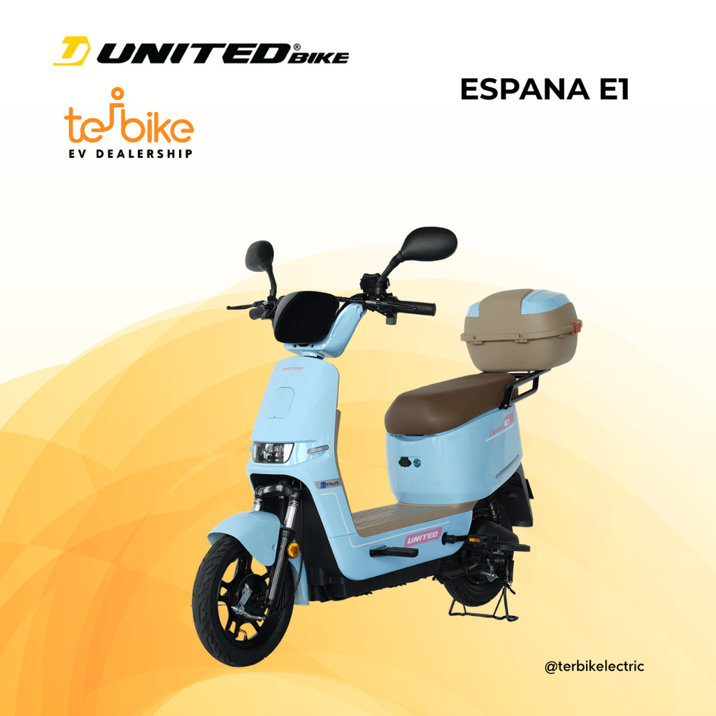 Sepeda Listrik UNITED Bike ESPANA E1 Electric bike 750 Watt Baterai Lithium