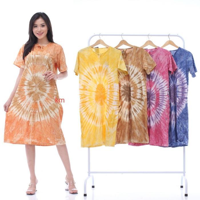 Paket Daster 5 Pcs 100Rb Daster Wanita Kekinian Motif Katun Dress Pendek Rayon Batik Non Busui Bumil