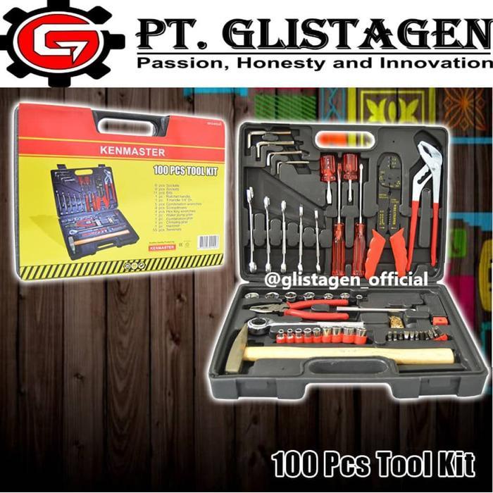 Toolkit Set / Alat Pertukangan 100Pcs Kenmaster