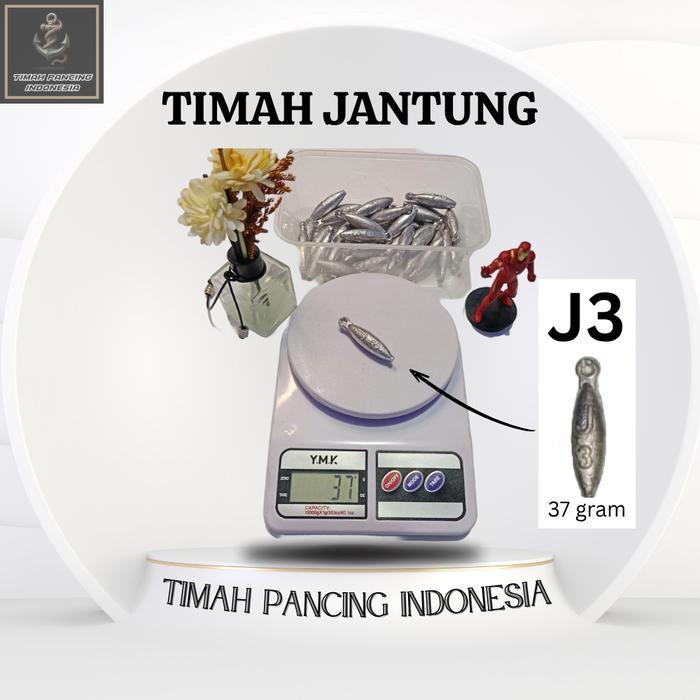 Timah Jantung / timah pancing / Timah Pemberat Pancing / Timah Pancing Termurah / Timah Laut Favorit