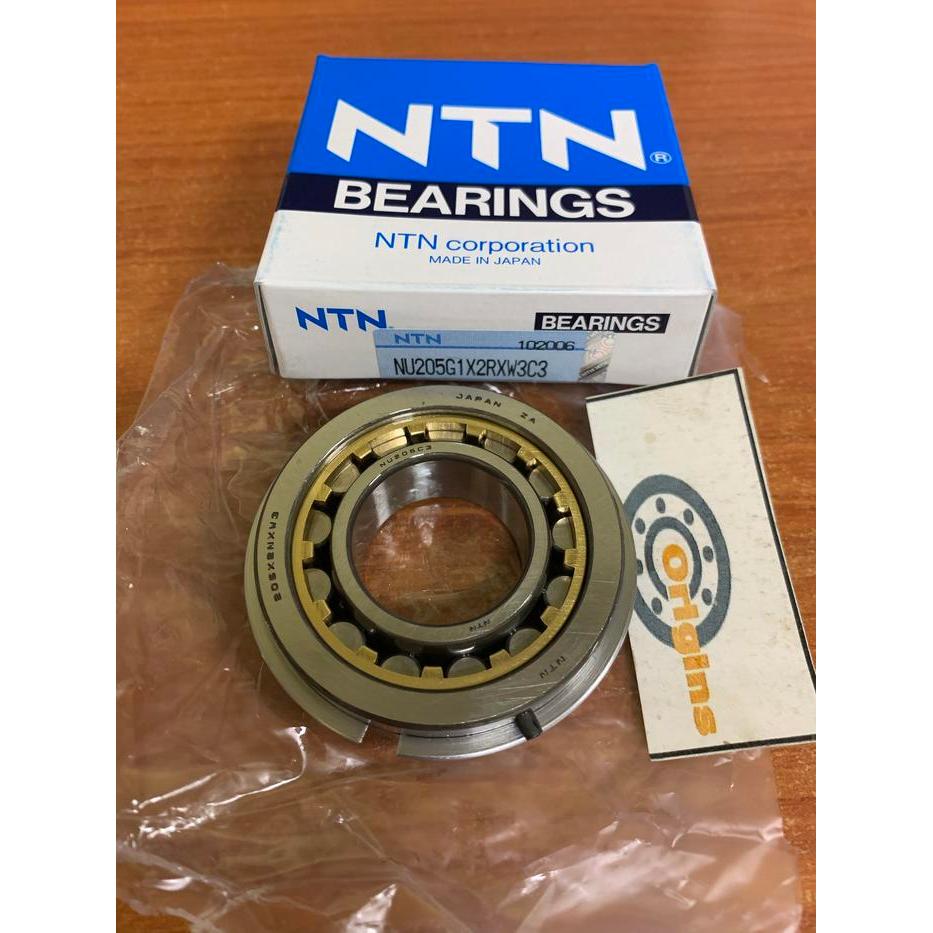 BEARING SPEED BOAT NU205G1X2RXW3C3 NTN ORIGINAL JAPAN NU 205
