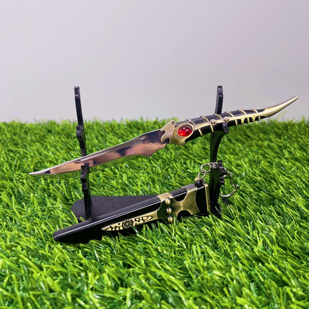 BESTPRICE 6.7inch Dragon Katana Blade Real Size Japanese Katana Anime Metal Sword Cosplay Prop Ninja