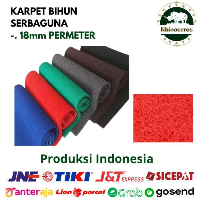 Karpet Keset Bihun Mie Mobil Alas Mobil Meteran Tebal 15Mm