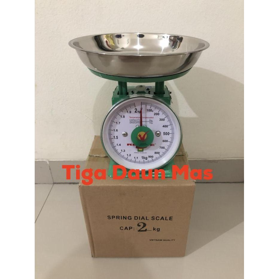 Timbangan Renhe Kapasitas 2 Kg / Timbangan Manual Kualitas Vietnam 2Kg