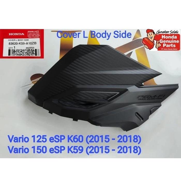 Cover Sambungan Body Cover Body Side Vario 125 Vario 150 Led 2015-2017 Asli Original Ahm Kiri Kanan