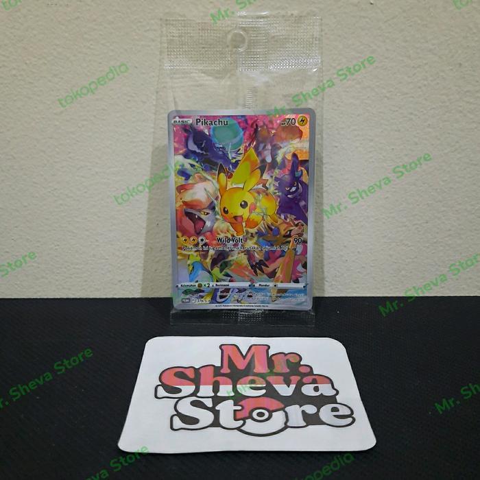 Pikachu Promo Vstar Semesta Pokemon Tcg Indonesia