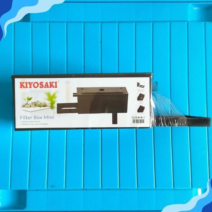 MEDIA - Filter Box Kosong Kiyosaki Recent Aquarium Besar Sedang Mini COD untuk Media Filter Talang