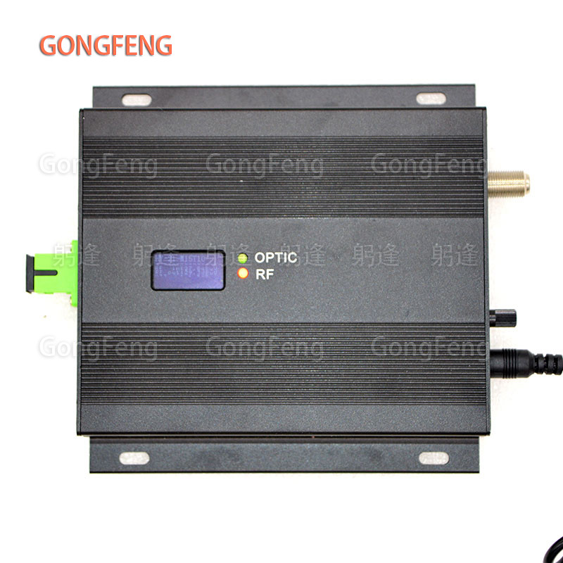 PROMO   HOT SELL New FTTH CATV Optical Transmitter 1550nm 10dBm 5km SC/APC Connector With MGC AGC OL
