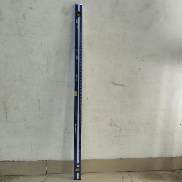 Jmj - Waterpass Magnet Aluminium 48" Inci Tora / Penggaris Leveling Ukur Rata Panjang 120 Cm