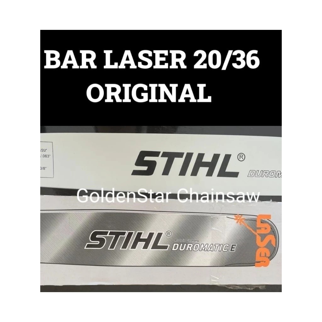 Bar Laser Senso/Sinso STIHL 20 Inch 36T.Bar Laser Chainsaw STIHL 20"/36T