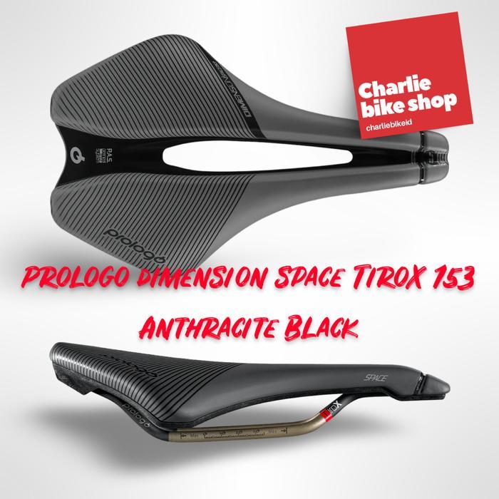 Saddle Sadel Prologo Dimension Space Tirox 153 Anthracite Black