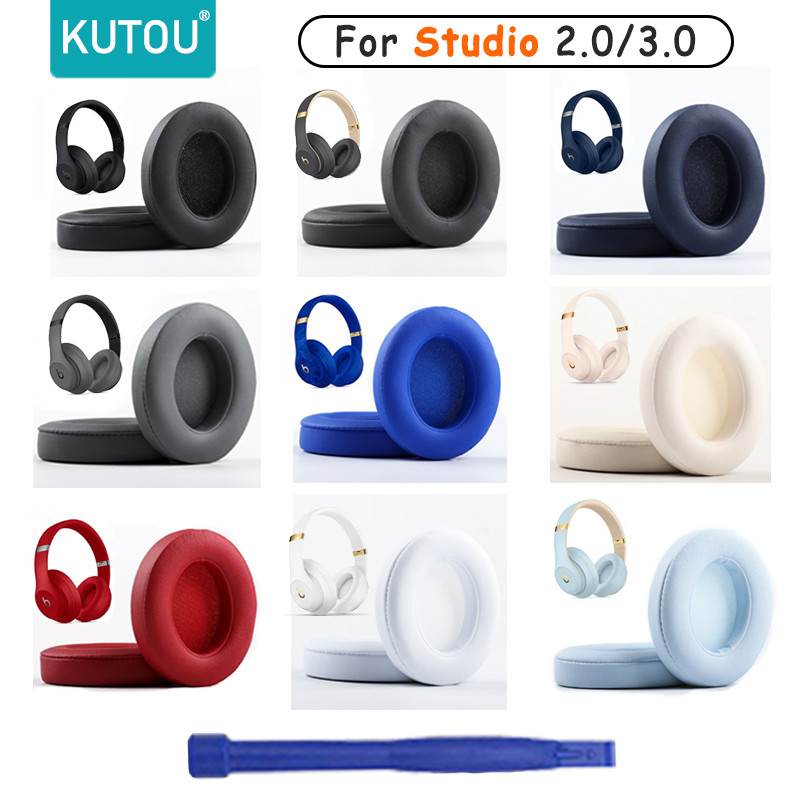 Kutou Earpads For Beats Studio 3 3.0 Ear Pads Studio3 Headphone Replacement Pads Studio2 Ear