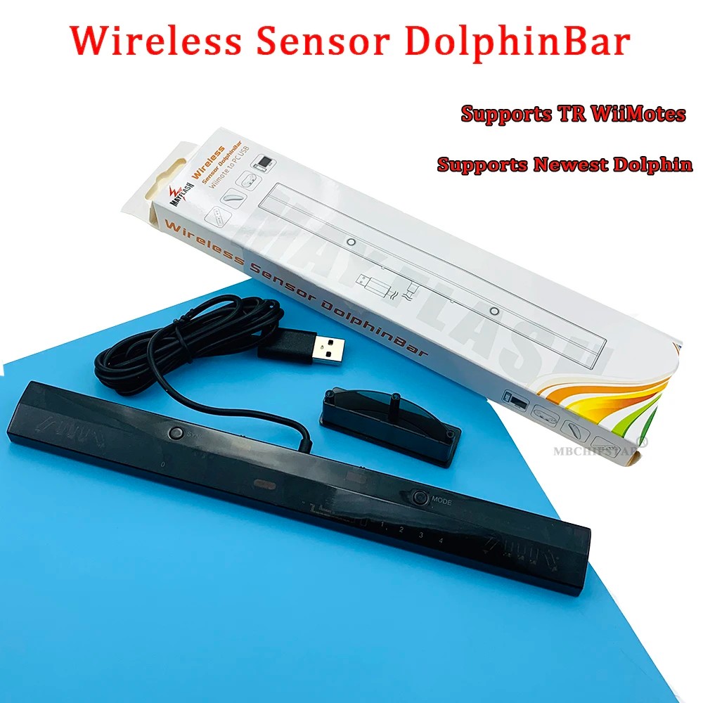 STOK TERBATAS  MayFlash Sensor DolphinBar for Wii Remote Wireless Game Controller for Windows/PC Gam