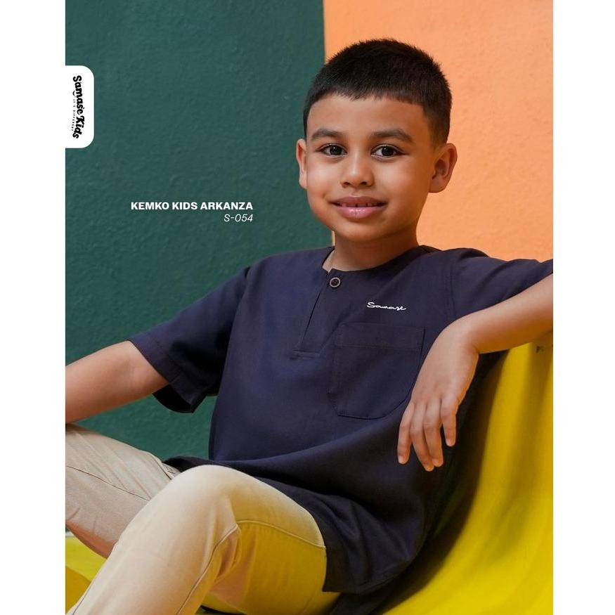 Samase S054 Kemko Kids Baju Koko Lengan Pendek Anak