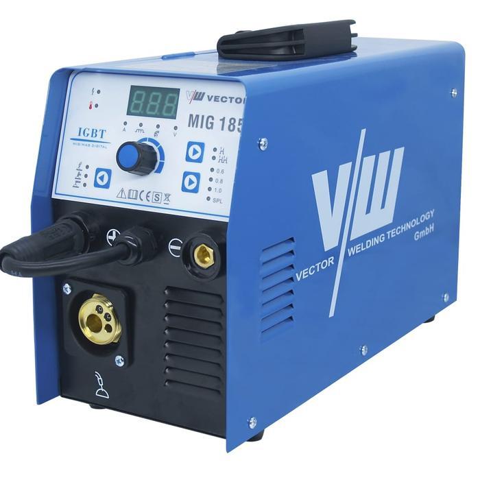Vector Mig-185 Gasless Mig DC Welding Machine Mesin Las MIG non Gas