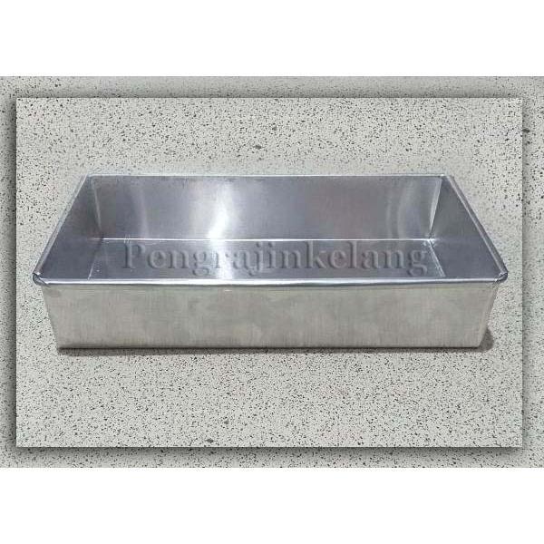 Loyang Persegi 20X10X5 / Loyang Brownies / Loyang Roti Manis / Loyang Lapis Legit Murah Bergaransi