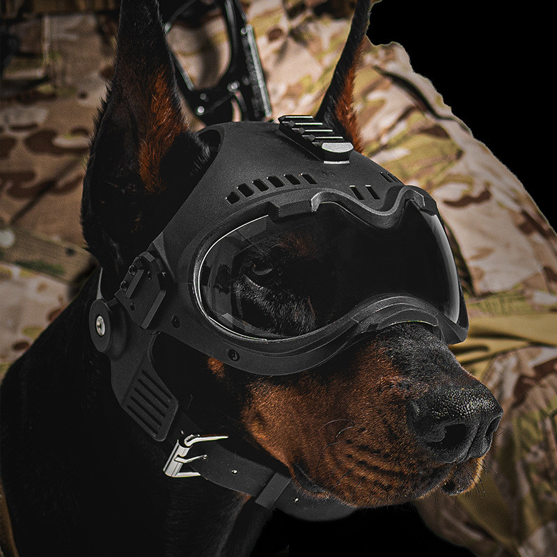Tactical Dog Training K9 Helmet Military Hunting Large Dog Patrol Dogs Sheepdog Pet Motorcycle