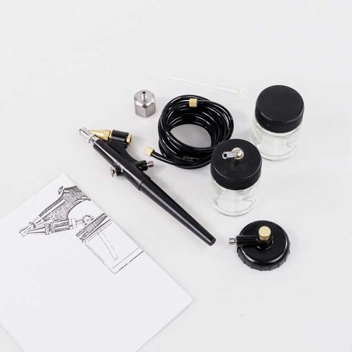 Air Brush Mini Kit Spray Gun Multi Tabung Sambung Kompresor