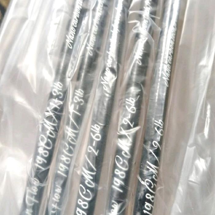 Cod - BlankDragon Flow 1-3 Lb / 2-6 Lb 198 CmHollow Carbon X-Wrap Ul Kuat - Bukan Lycan Casting Best