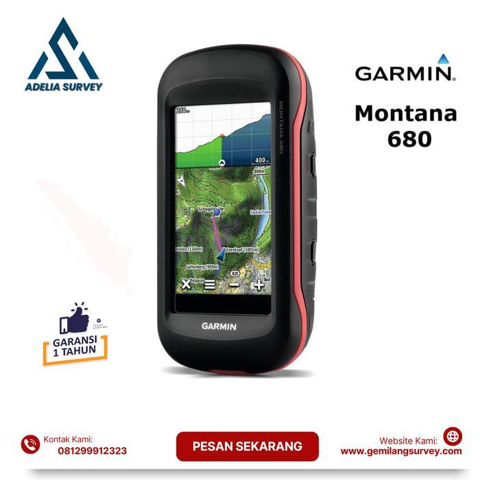 ORIGINAL GPS Garmin Montana 680 second seperti baru.