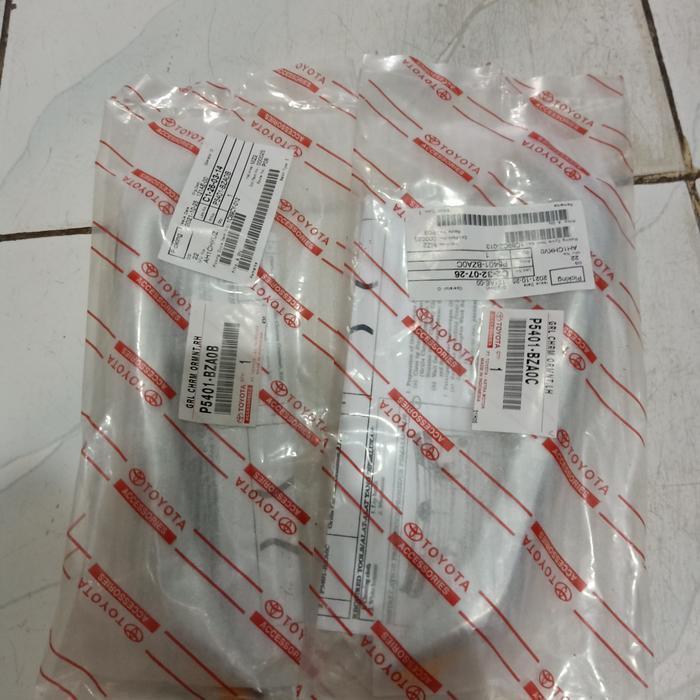 Terhemat List Crome Grill Bemper Depan Avanza Xenia Veloz 2019-2021 Original Terlaris