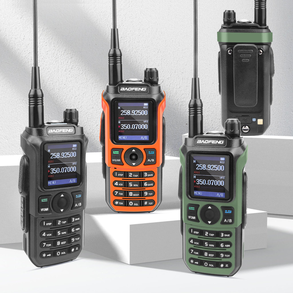 Baofeng UV-21 PRO V2 Multi-Band Amateur FM Air Band Walkie Talkie VOX Scrambler Two Way Radio