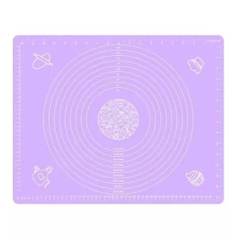 Alas Adonan Kue Silicone Baking Pastry Silikon Mat Anti Lengket Besar Kecil Bagus Premium