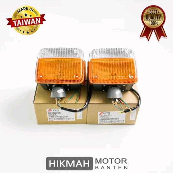 Sepasang Lampu Sen Sein Depan Toyota Hardtop Fj40 Bj40 Fj70 Taiwan