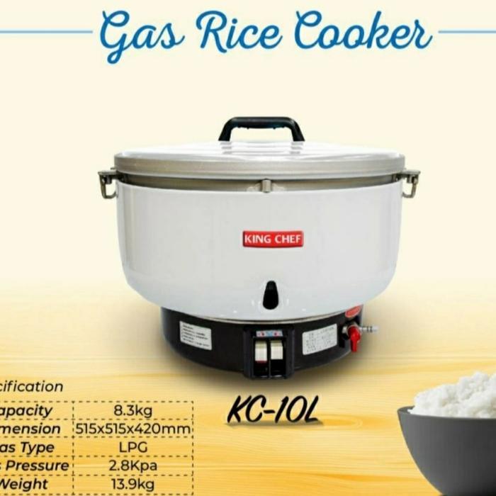 promo penanak nasi gas / rice cooker gas 10 liter