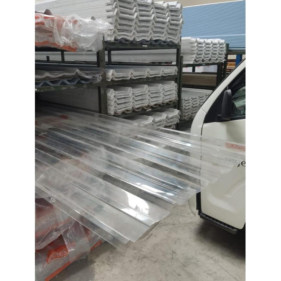 Atap Transparan / Dr. Sonne XT1040 / Spandek Transparan / Polycarbonat Gratis Ongkir