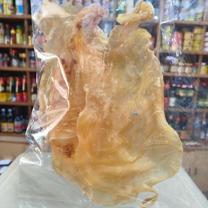 Hipio Perut Ikan/ Gelembung Ikan/ BellyFish Mentah (KAKAP TEBAL) 100gr
