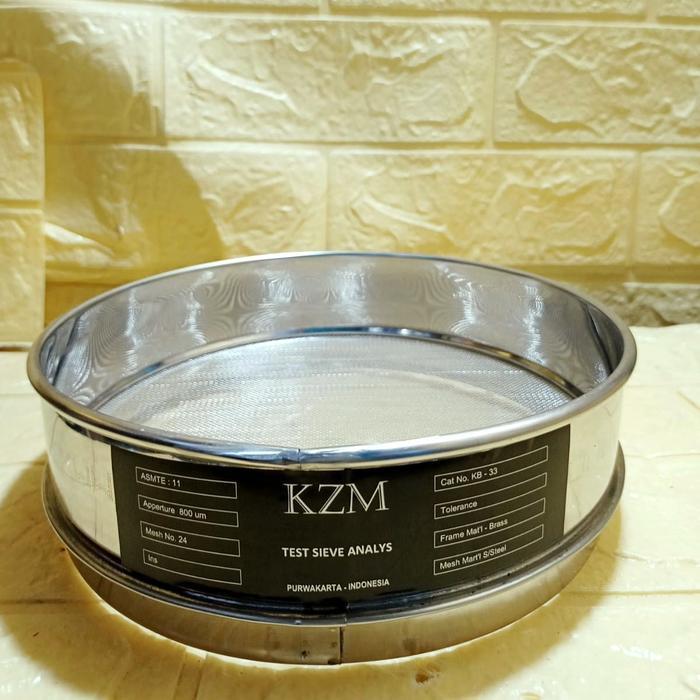 SIEVE AYAKAN STAINLESS MESH 24 TEST MESH 24 (800 UM)