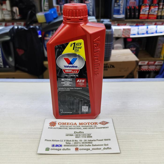 Valvoline Atf Multi Dextron 6/Lv Fullsynthetic 1Liter Original Asli Populer