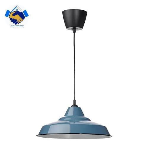 Lampu Gantung Cafee/ Lampu Gantung Dekorasi Ruangan Cantik Biru 38 cm