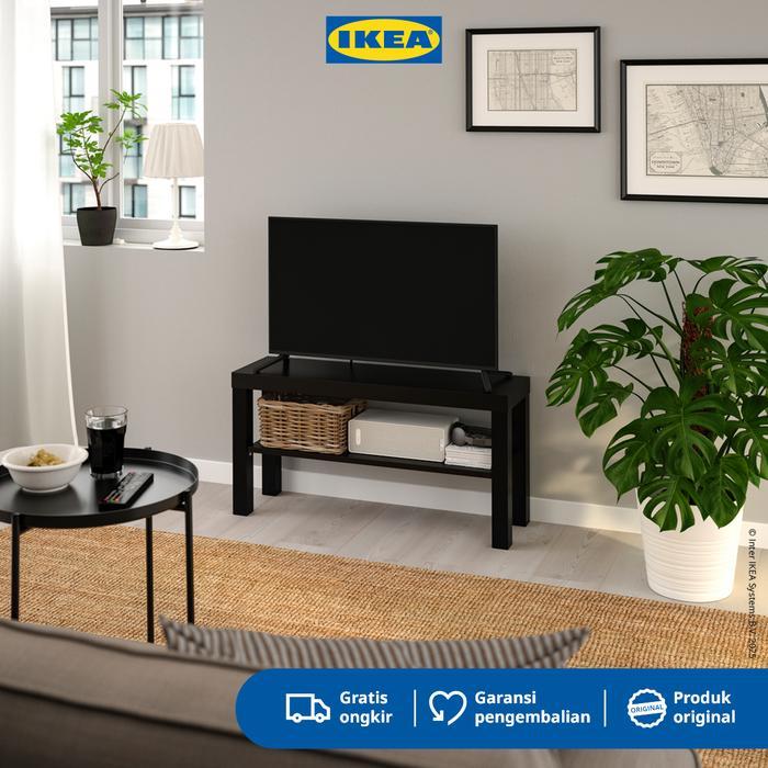 Ikea Lack Meja Tv Minimalis Hitam 90X26X45 Cm