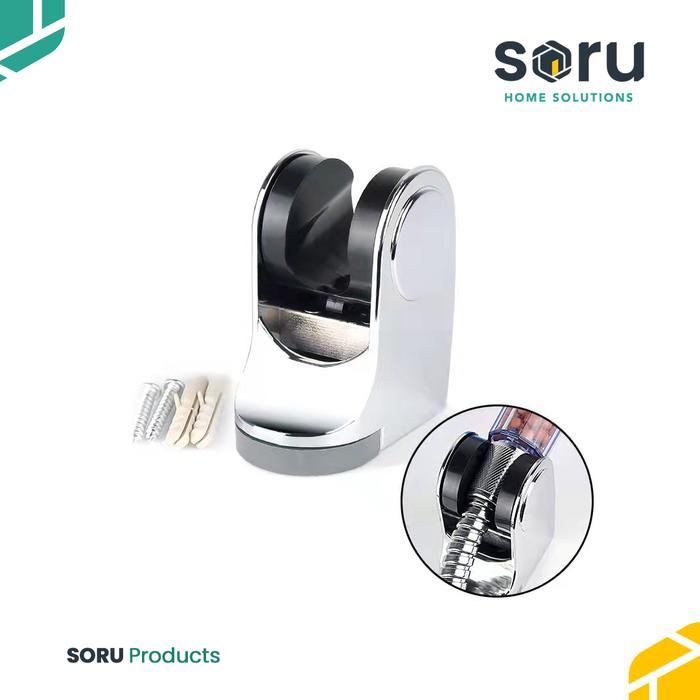 SORU DUDUKAN SHOWER HANGER DINDING KAMAR MANDI SHOWER