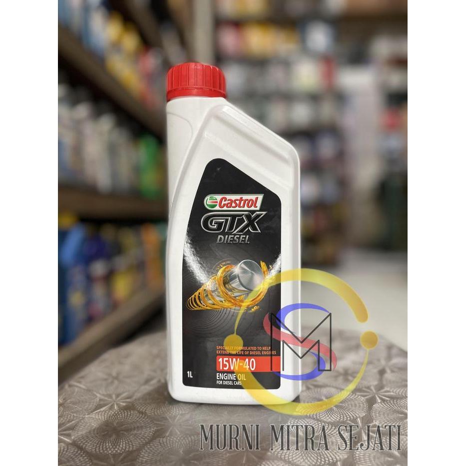 CASTROL GTX DIESEL OIL OLI SAE 15W-40 15W40 15 W 40 1 L