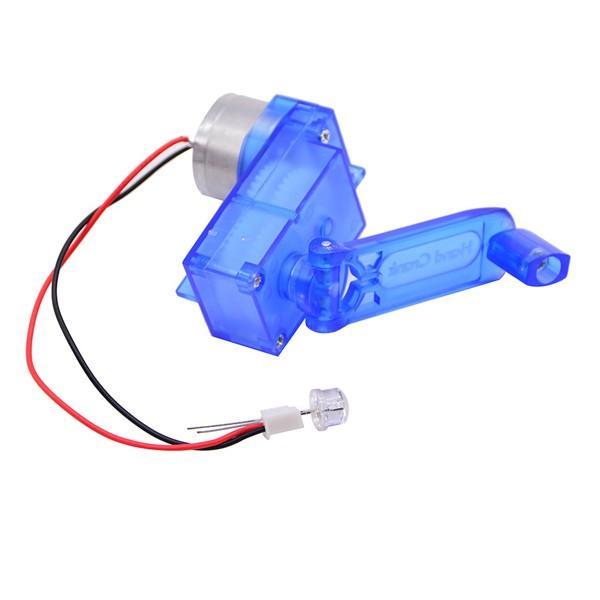. 6V Mini Hand Engine Motor Haft Mechanical Generator Diy -