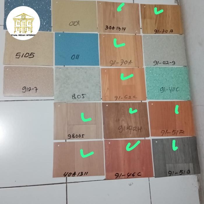 Karpet Lantai Vinyl Floor Tebal 1.5 mm