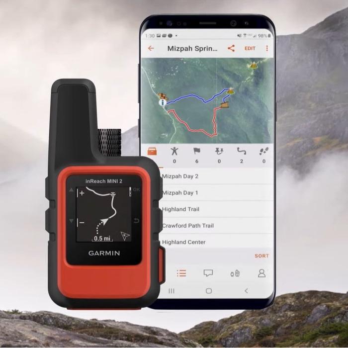 Garmin inReach Mini 2 /Gps hiking,treveling,pelayaran