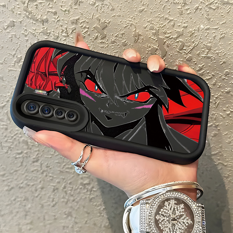 Casing Hp OPPO A91 OPPO F15 OPPO Reno 3 Case Casing Karakter kartun anime pola Kasus HP Tangga Langi