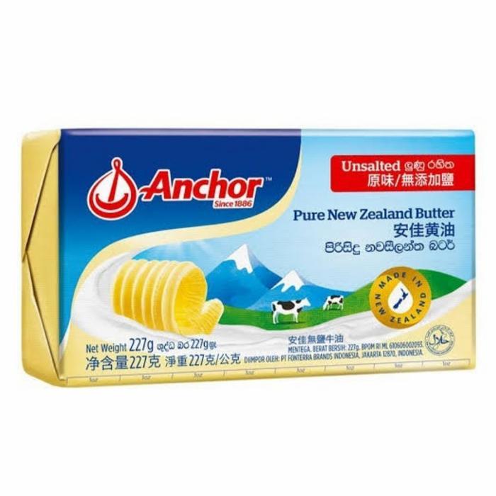 ANCHOR UNSALTED BUTTER 227GR