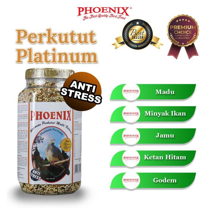 Pakan Perkutut Platinum Formula Phoenix BURUNG LOMBA MILLET KETAN HITAM JEWAWUT VITAMIN PROTEIN