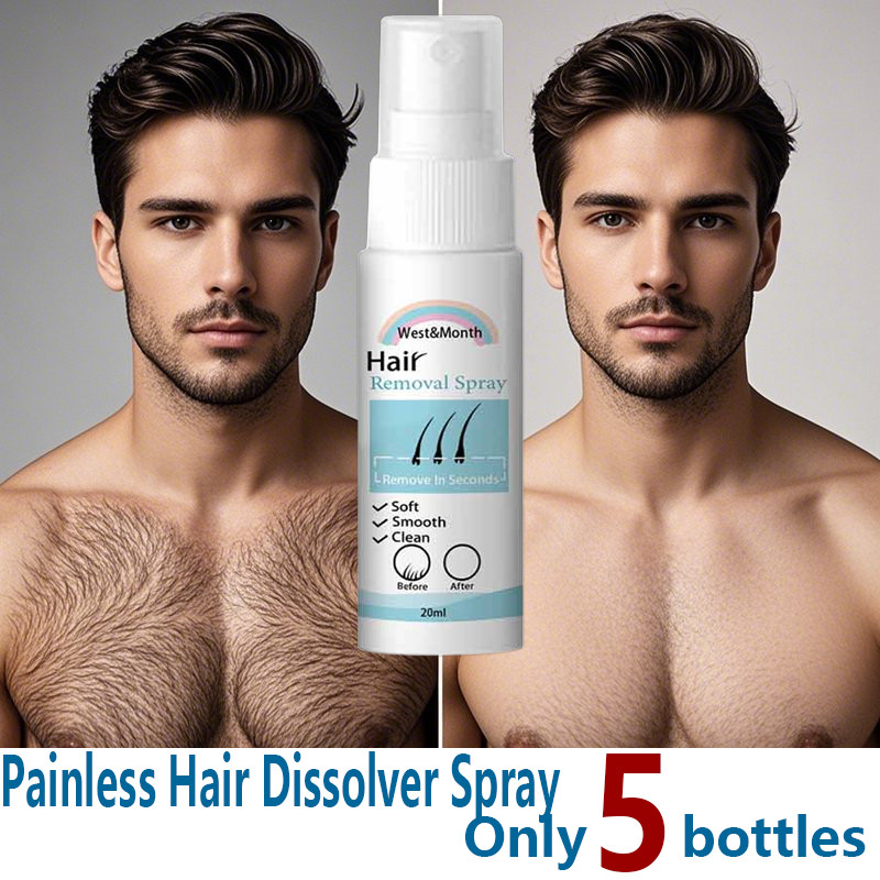 Eliminates Body Hair Spray Permanent Hair Removal Safe for legs arms underarms and bikini area