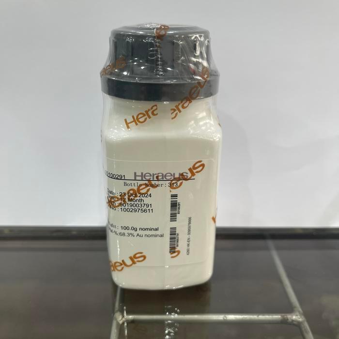 Bubuk Emas / Sepuh Emas Heraeus 68% per 1 gram