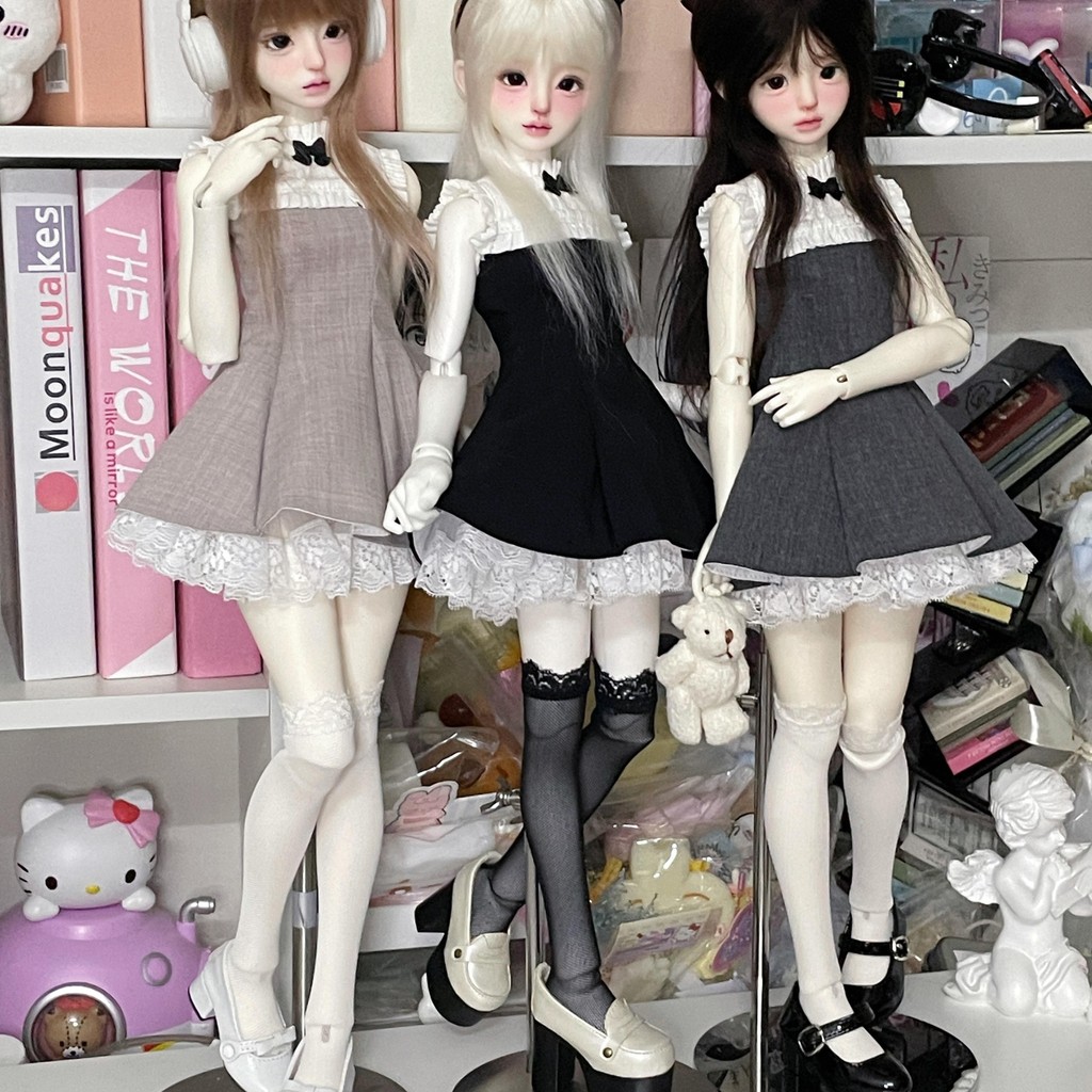 Children'S ClothesBjd Doll Clothes Sd Doll 1/4 Scale/3 Scale Female Doll Holiday Dress Casual