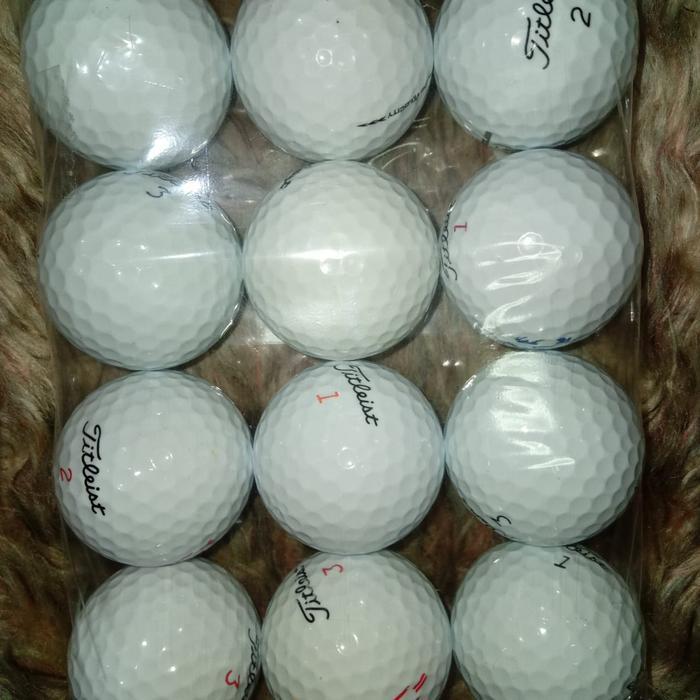 BOLA GOLF BEKAS TITLEIST MIX GRADE A 12 PCS