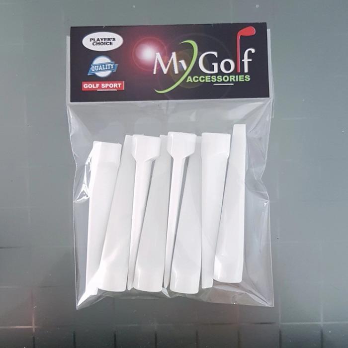Golf Wedge Tee 70Mm Plastic Strong Wedge Tee